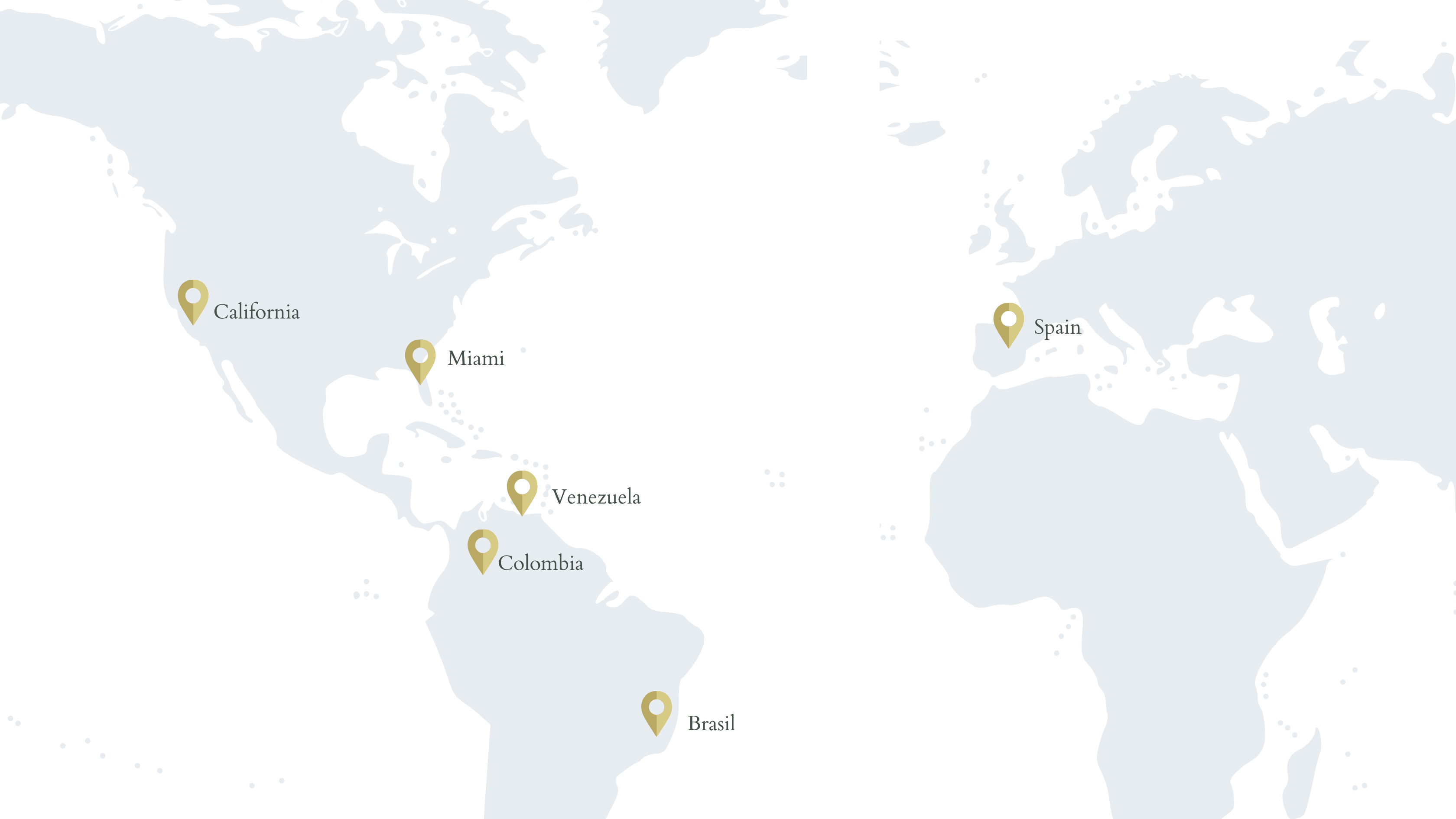Global Presence map
